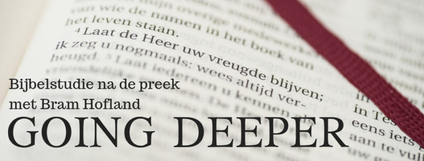 Going Deeper