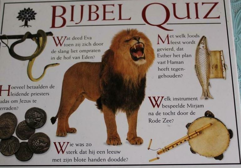Bijbel Quiz - Zondag 7 juni