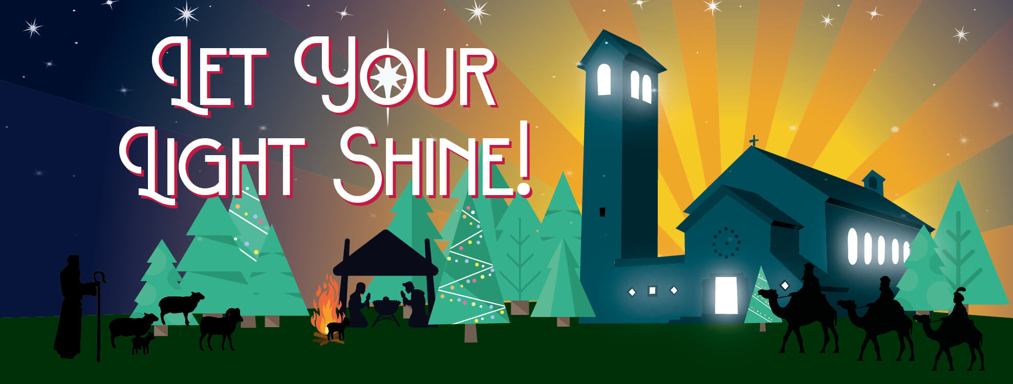 Kerstnachtdienst - Let your light shine