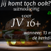 Jeugdvereniging herstart | Kom 13 maart na de ochtenddienst!