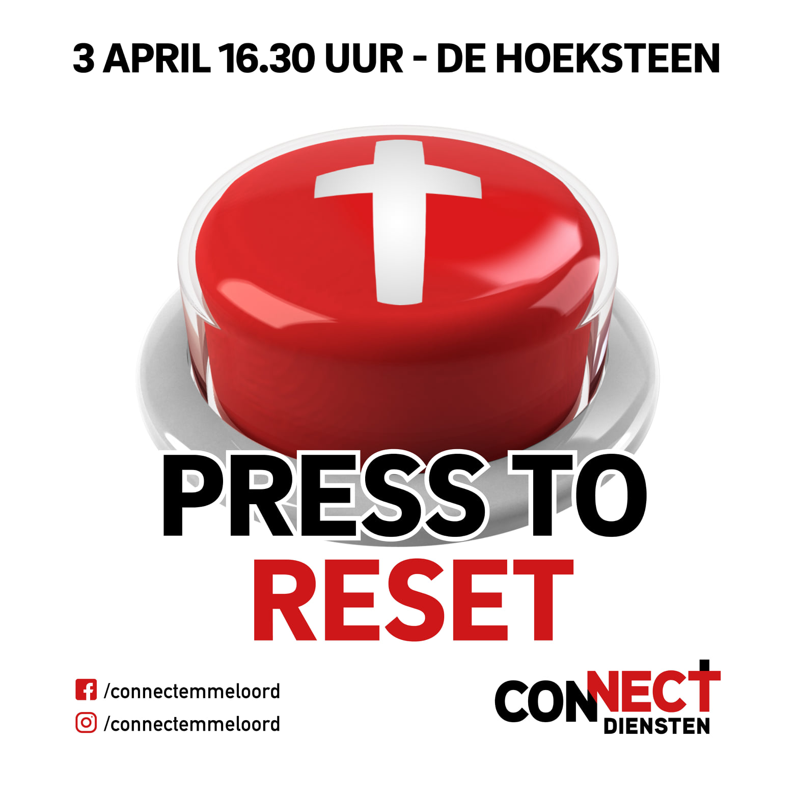 Connectdienst: Press to reset