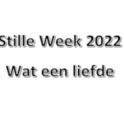 Stille Week samenkomst