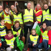 Vuilprikactie rondom De Hoeksteen