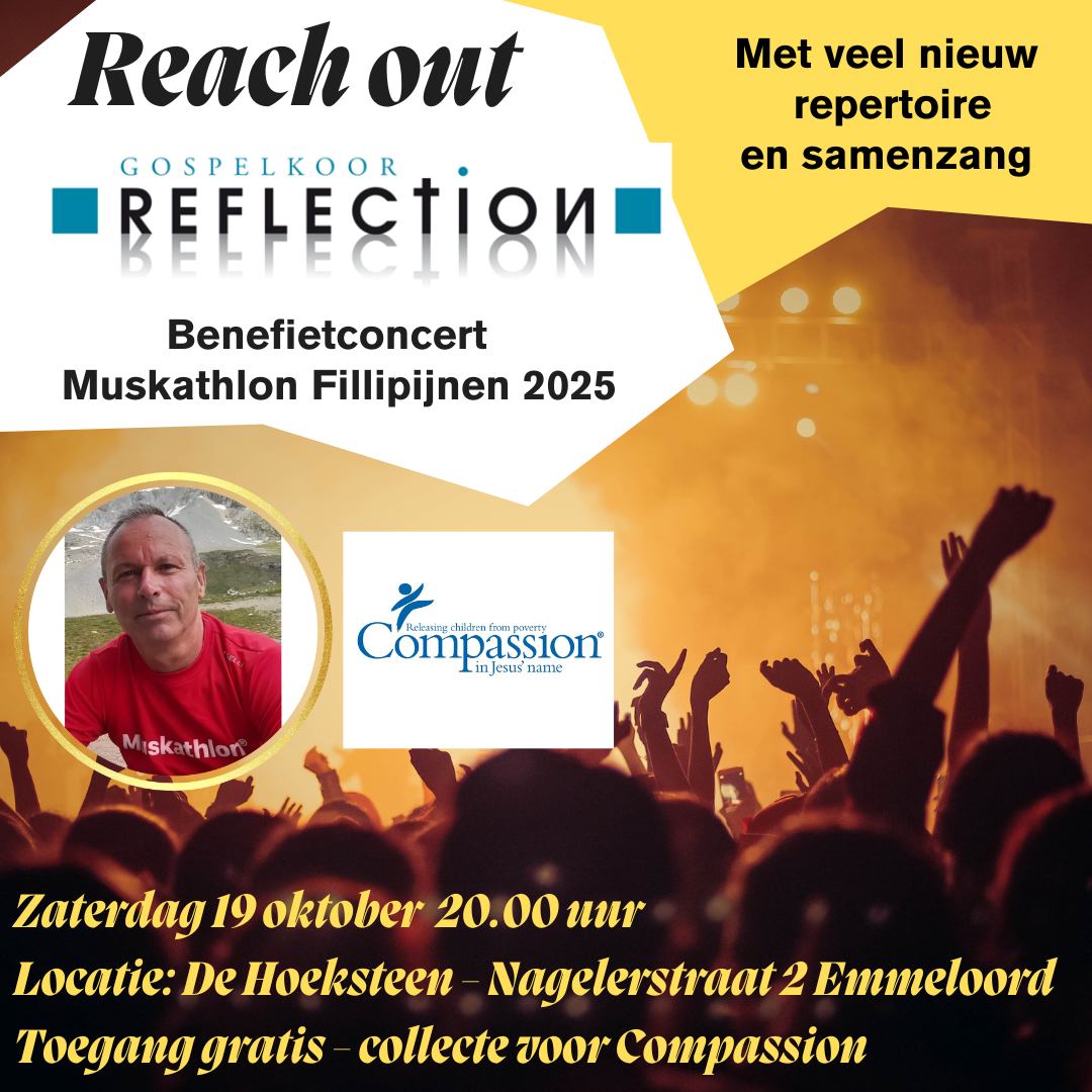 Benefietconcert Gospelkoor Reflection