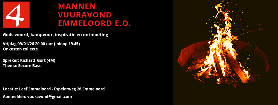 Interkerkelijke mannen vuuravond